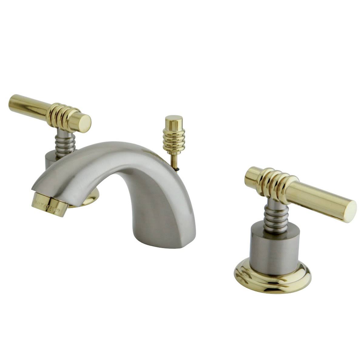 Kingston Brass KS2951ML Mini-Widespread Bathroom Faucet, Polished Chrome