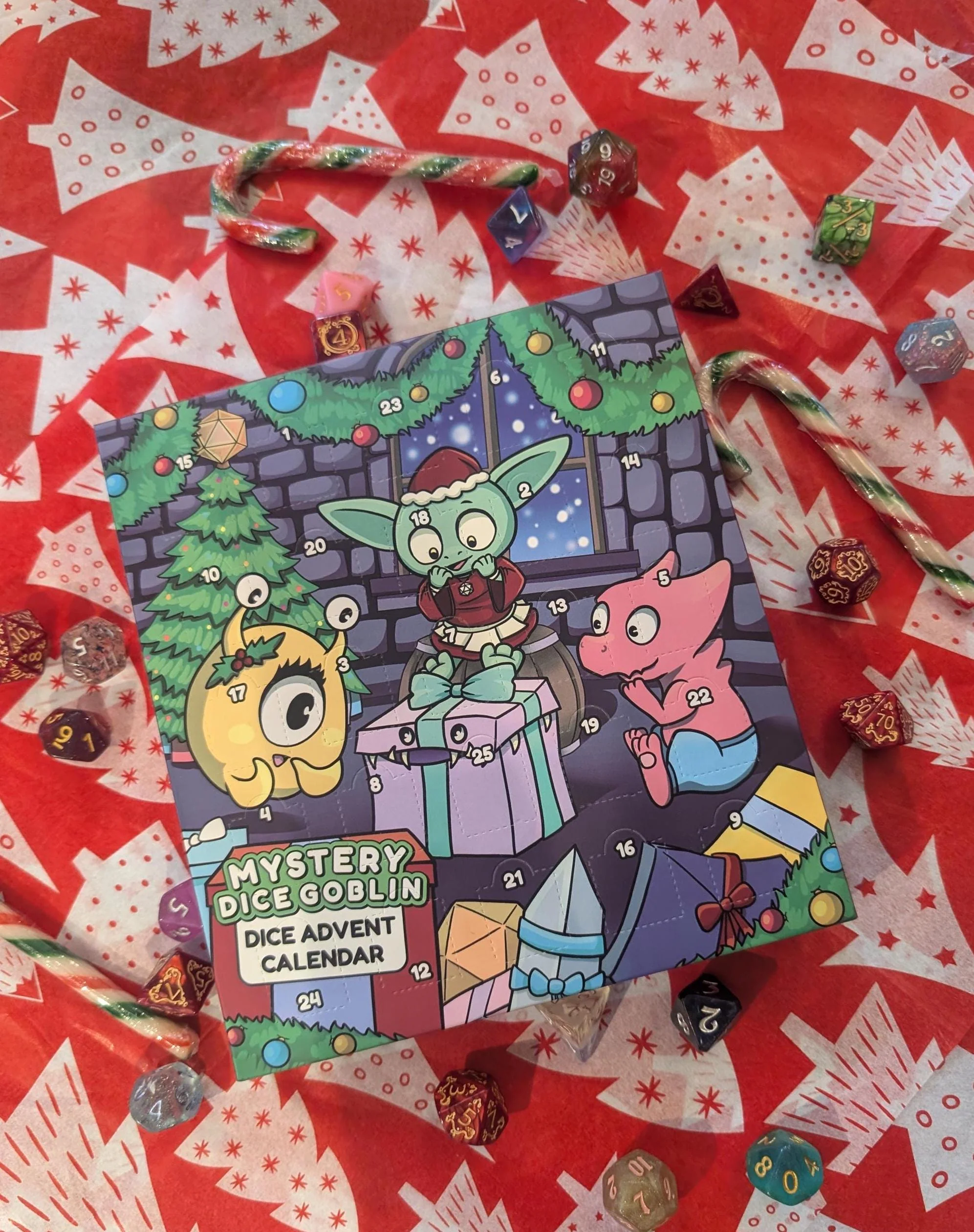 Dice Goblin Advent Calendar! Dice Advent Calendar | Dice Goblin Dice| Mystery Dice Goblin|