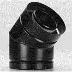 Metalbest 4DT-EL45B 4x22 Inner Diameter Direct-Temp Direct Vent Pipe