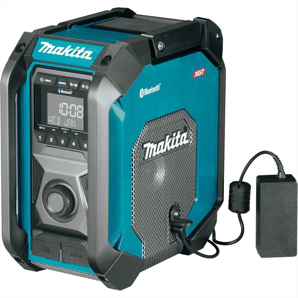 2026 Makita GRM03 40V MAX XGT Cordless Bluetooth Job Site Radio - Bare Tool
