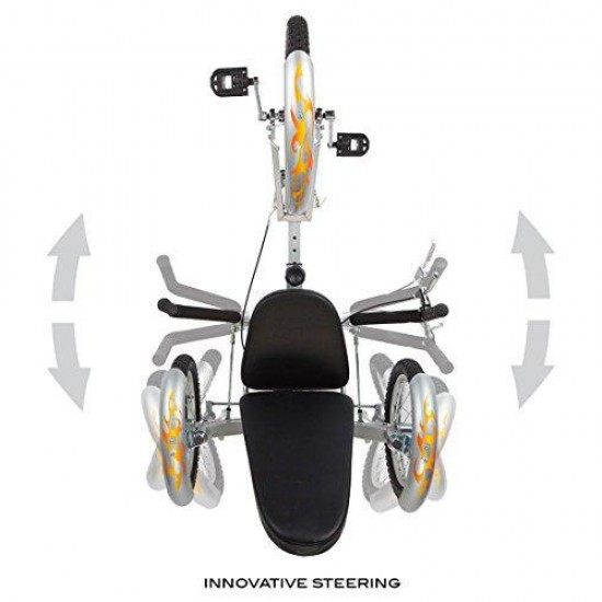 Recumbent Tricycle 3-Wheeled Bike Cruiser Lowrider Trike