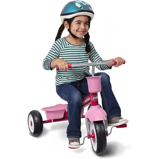 4-in-1 Stroll ‘N Trike Pink, 19.88″ x 35.04″ x 40.75″