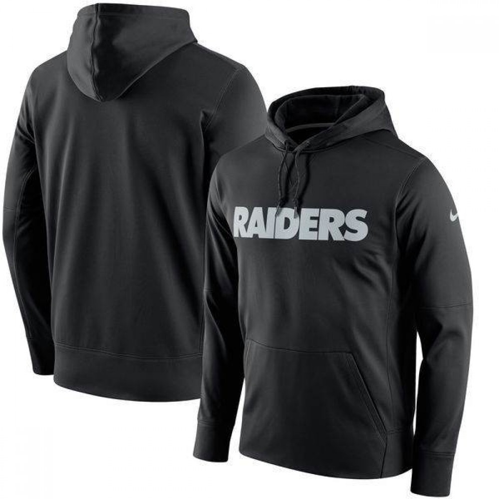 Men's Las Vegas Raiders Club Therma NFL Pullover Hoodie