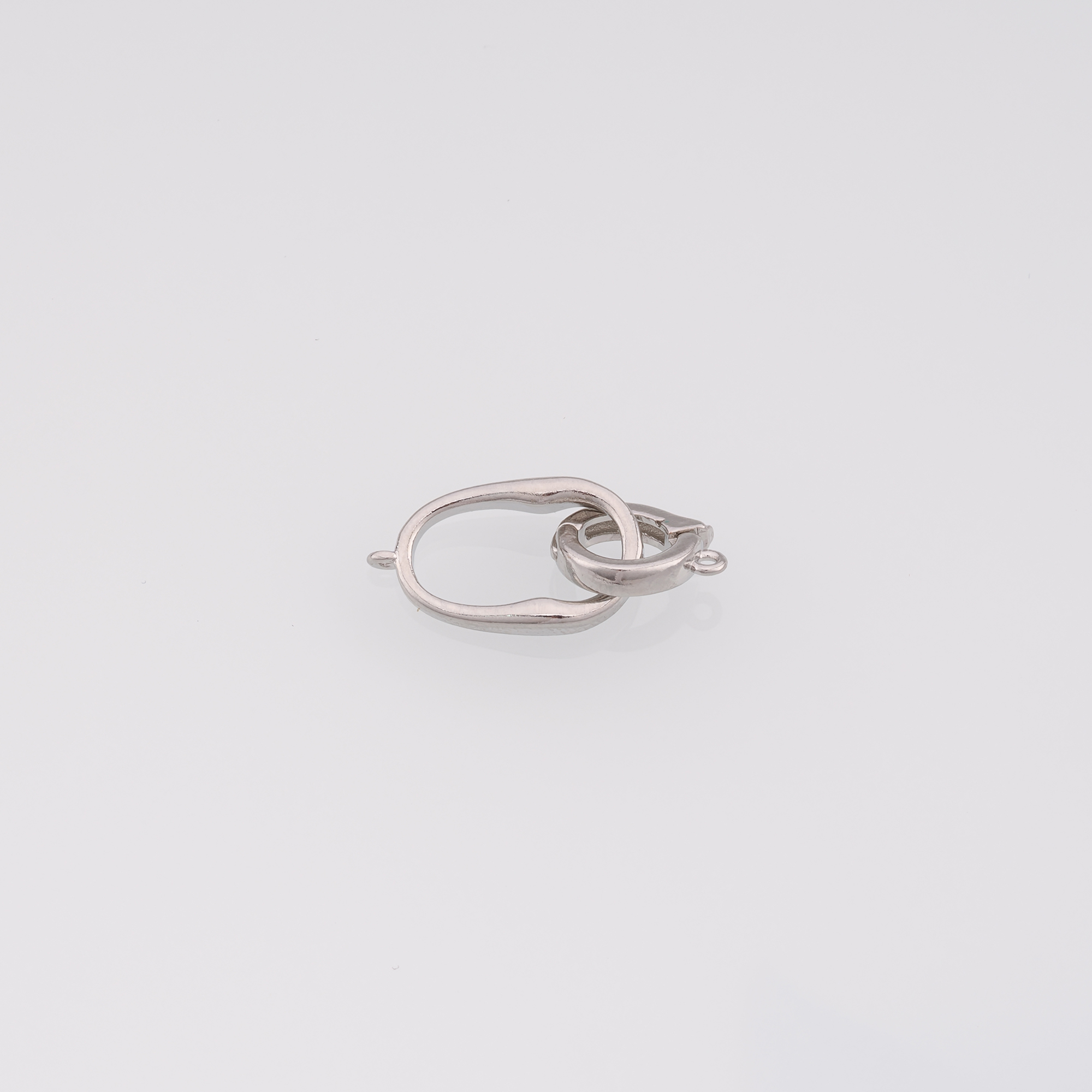 18K Gold Filled End Clasp,Hook Clasps,Connector End Cap Clasp for DIY Jewelry Necklace Bracelet