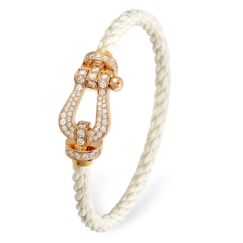 FRED Force 10 Bracelet 18K Yellow Gold Diamond 0B0048-6B0161