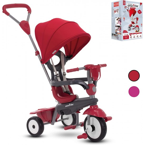 Toddler Tricycle Push Bike – Adjustable Trike for Baby, Toddler, Infant Ages 15 Months to 3 Years