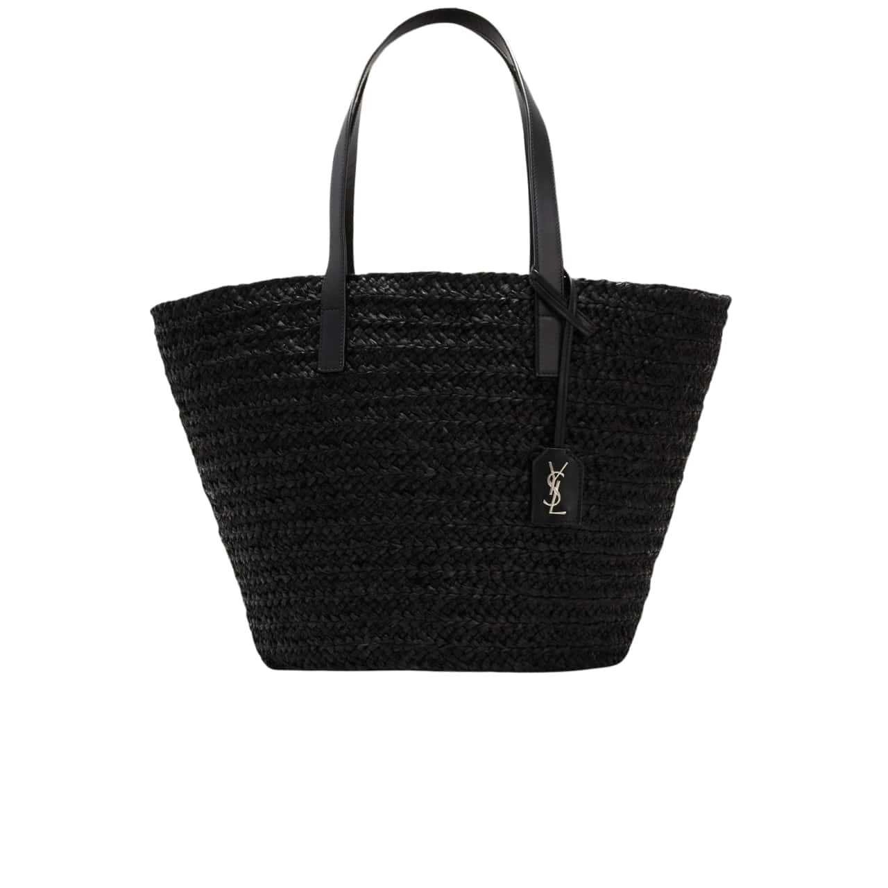 Saint Laurent Panier Lapia Logo Tote Bag Black 25Cm