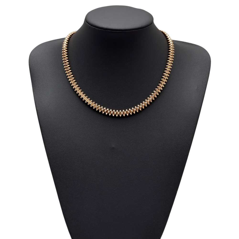 Cartier Crash Do Mm Necklace 18K Rose Gold N7424407