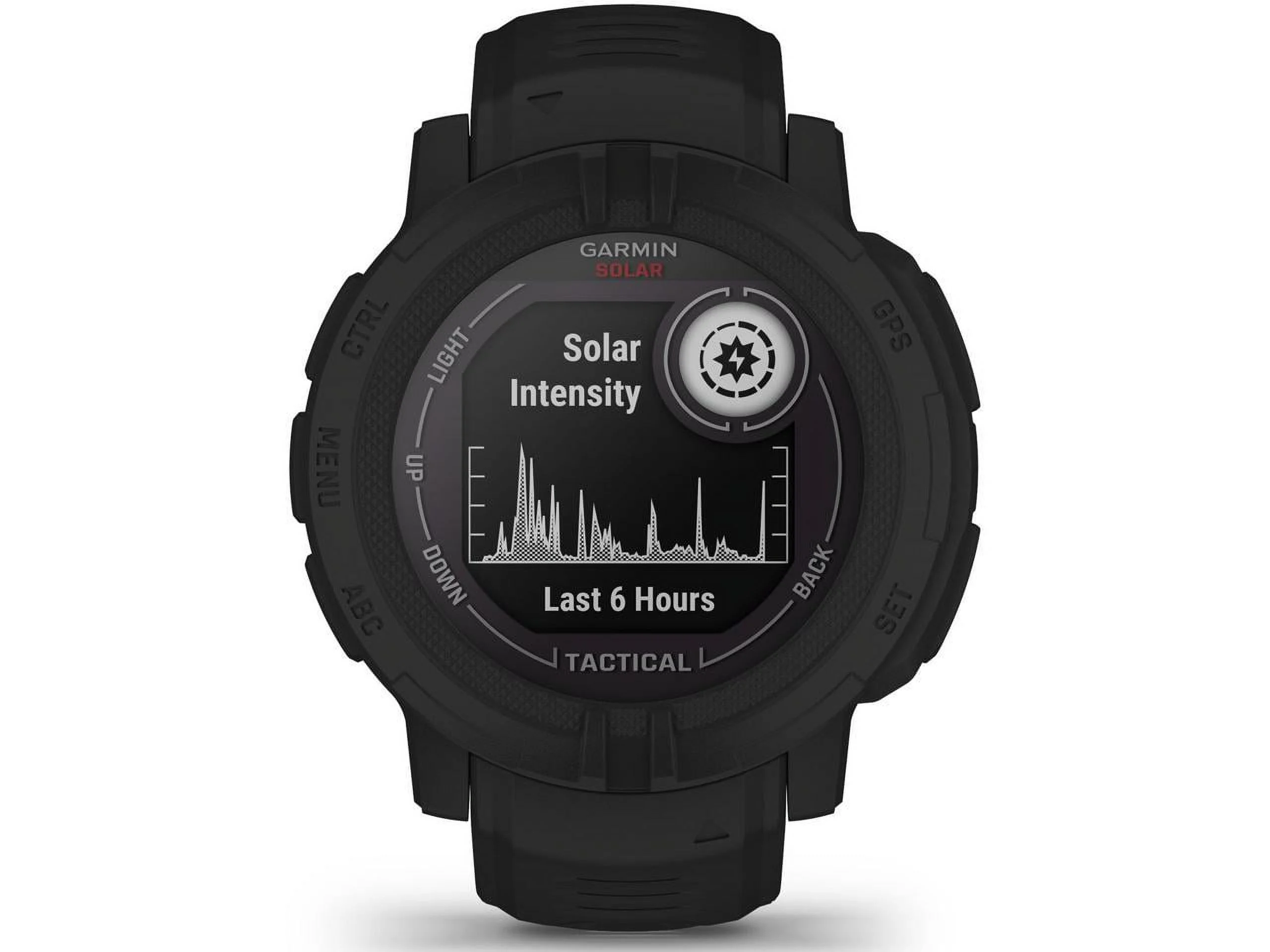 Garmin Instinct 2 Solar Tactical Edition 45mm Rugged GPS Smartwatch, Black