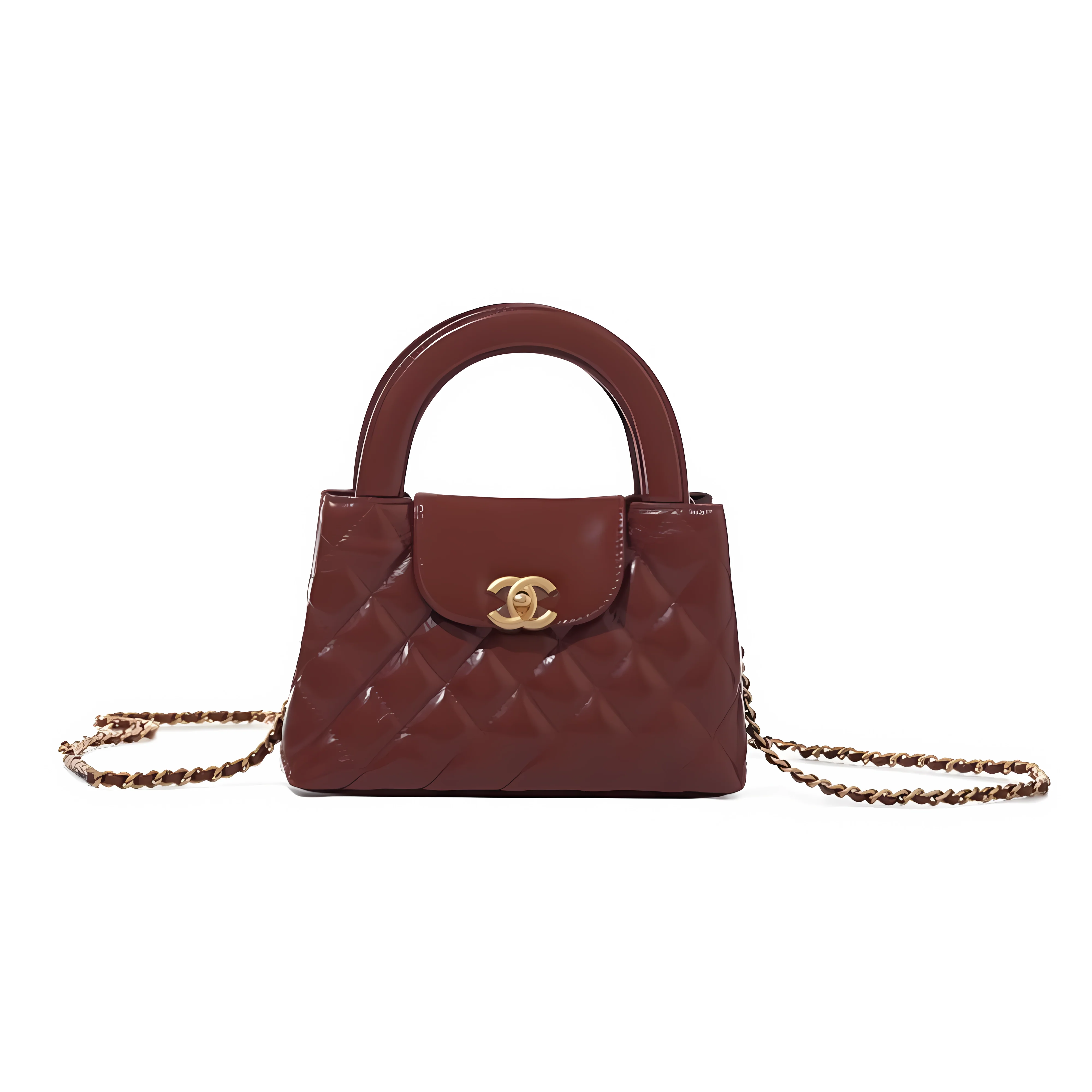 Chanel Bag | Coco Handle Mini Flap Quilted Lambskin