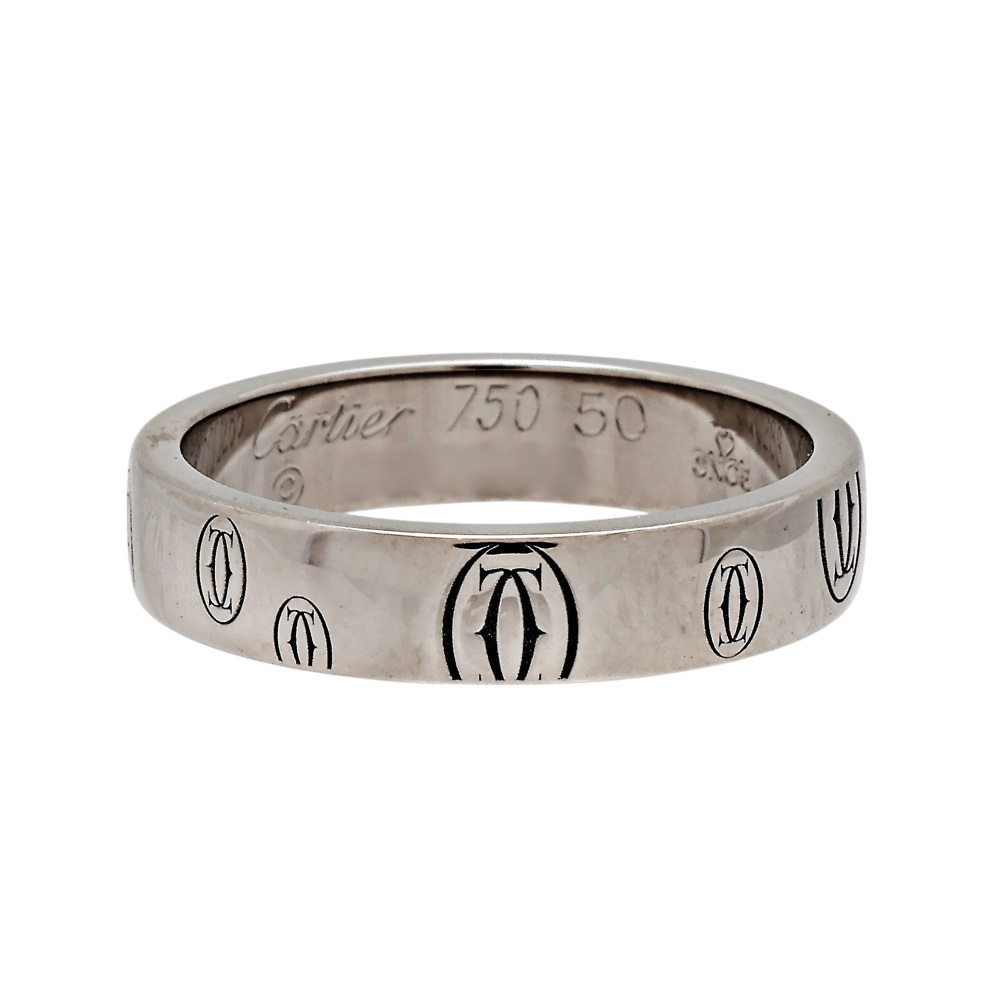 Cartier Happy Birthday Ring 18K White Gold B4050900