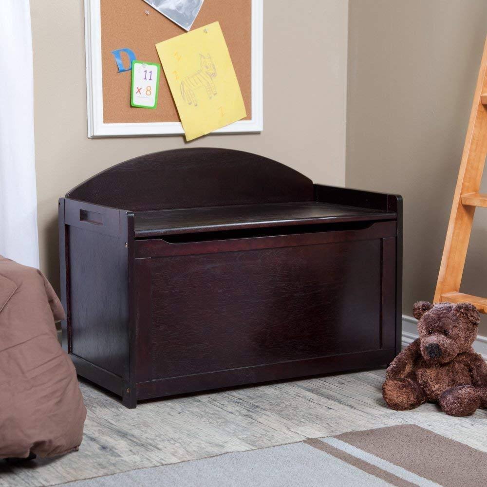 Lipper International 598e Toy Chest, Espresso