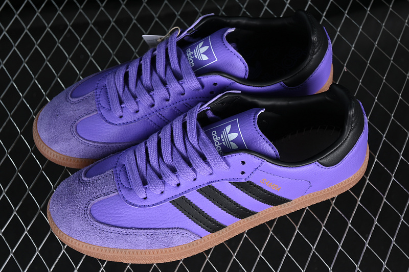 Adidas Samba Vegan Brown/Black/Purple IE7012