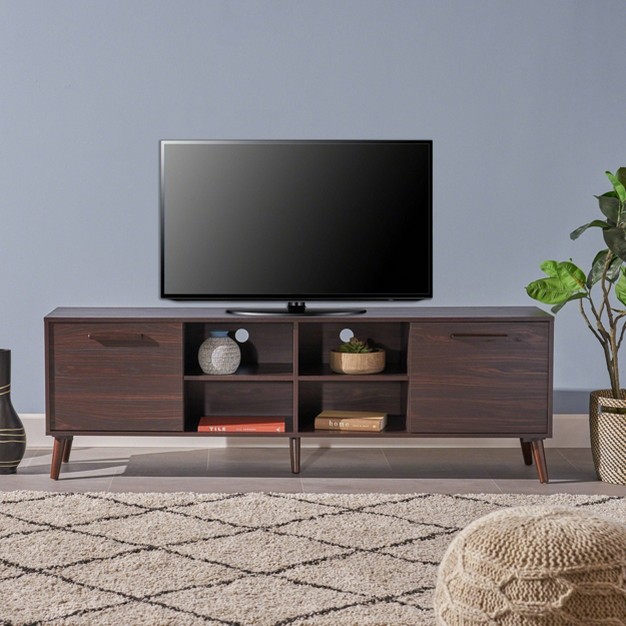 Dontae Mid Century Modern Tv Stand Christopher Knight Home