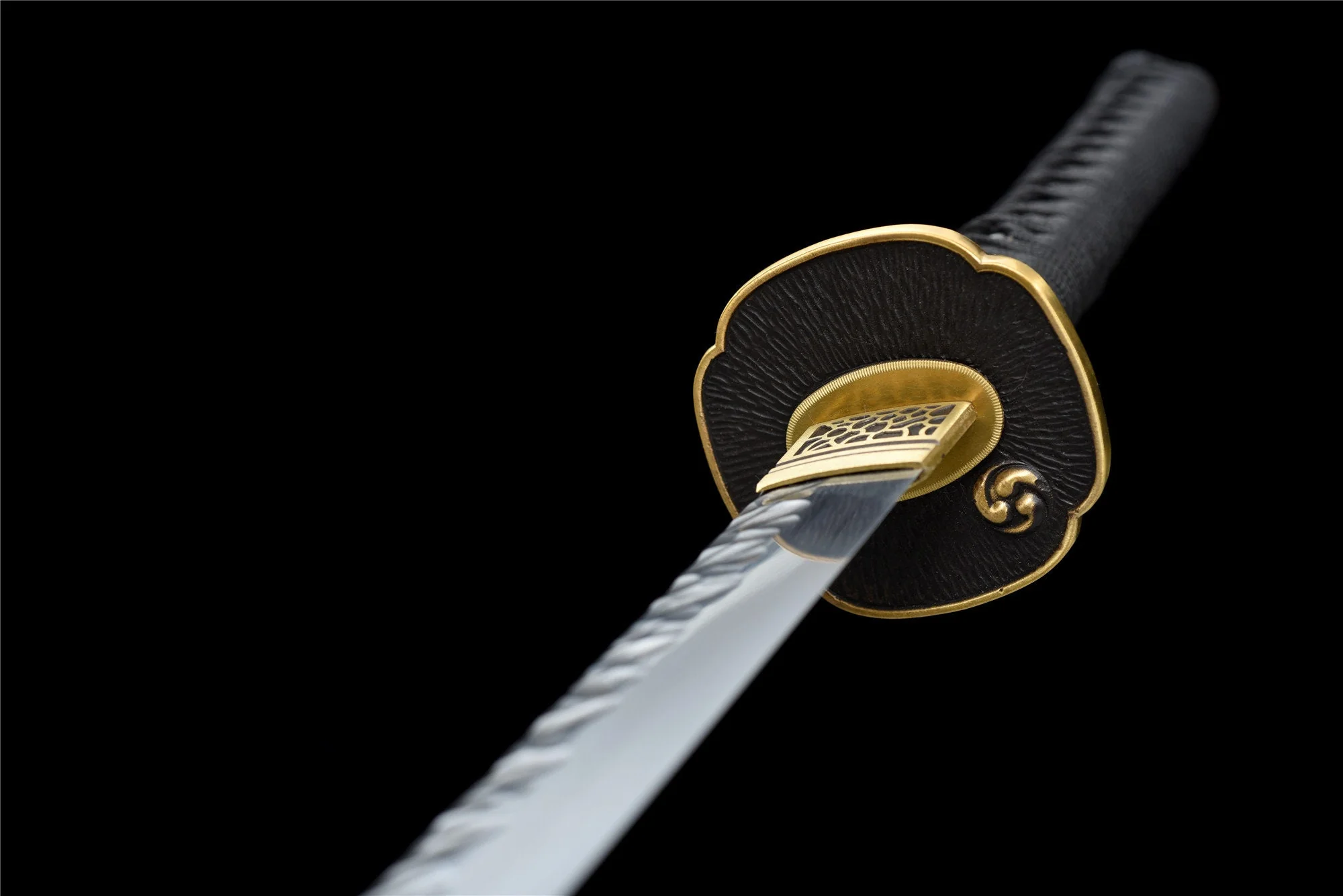 Blood Shadow Katana – Damascus Steel, Full Tang