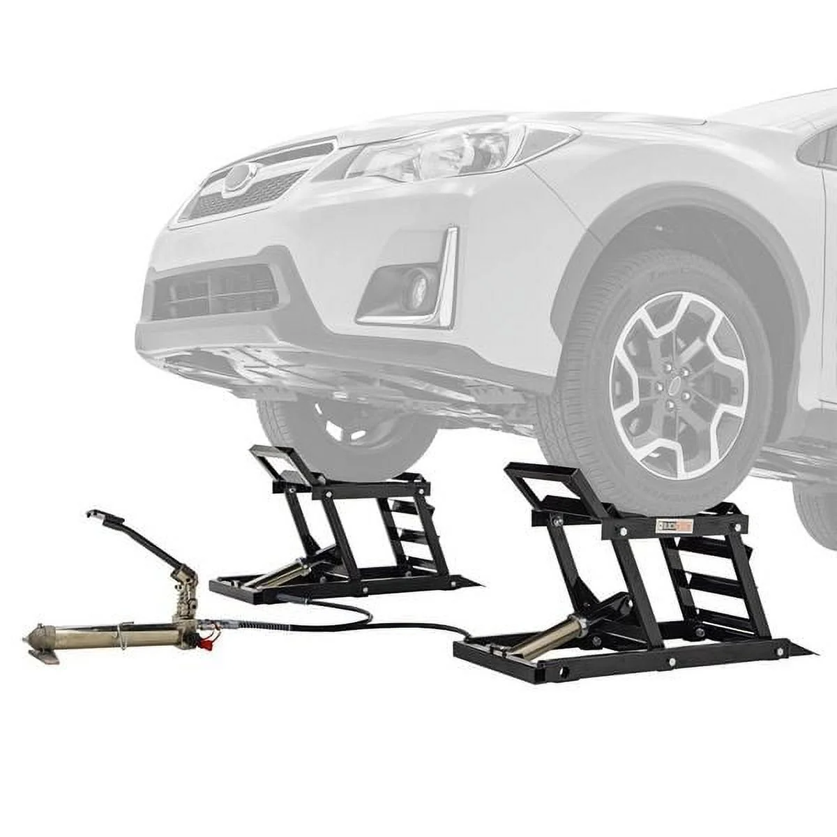 2026 Black Widow Hydraulic Car Lift with Ramp - 3,000 lb. per pair Capacity