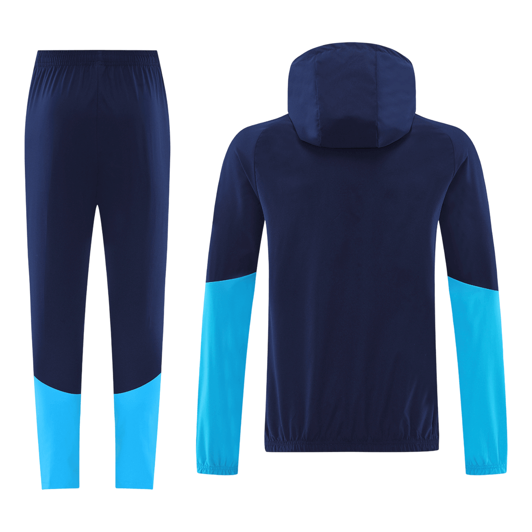 Spain Hoodie Tracksuit 2026 Blue&Black