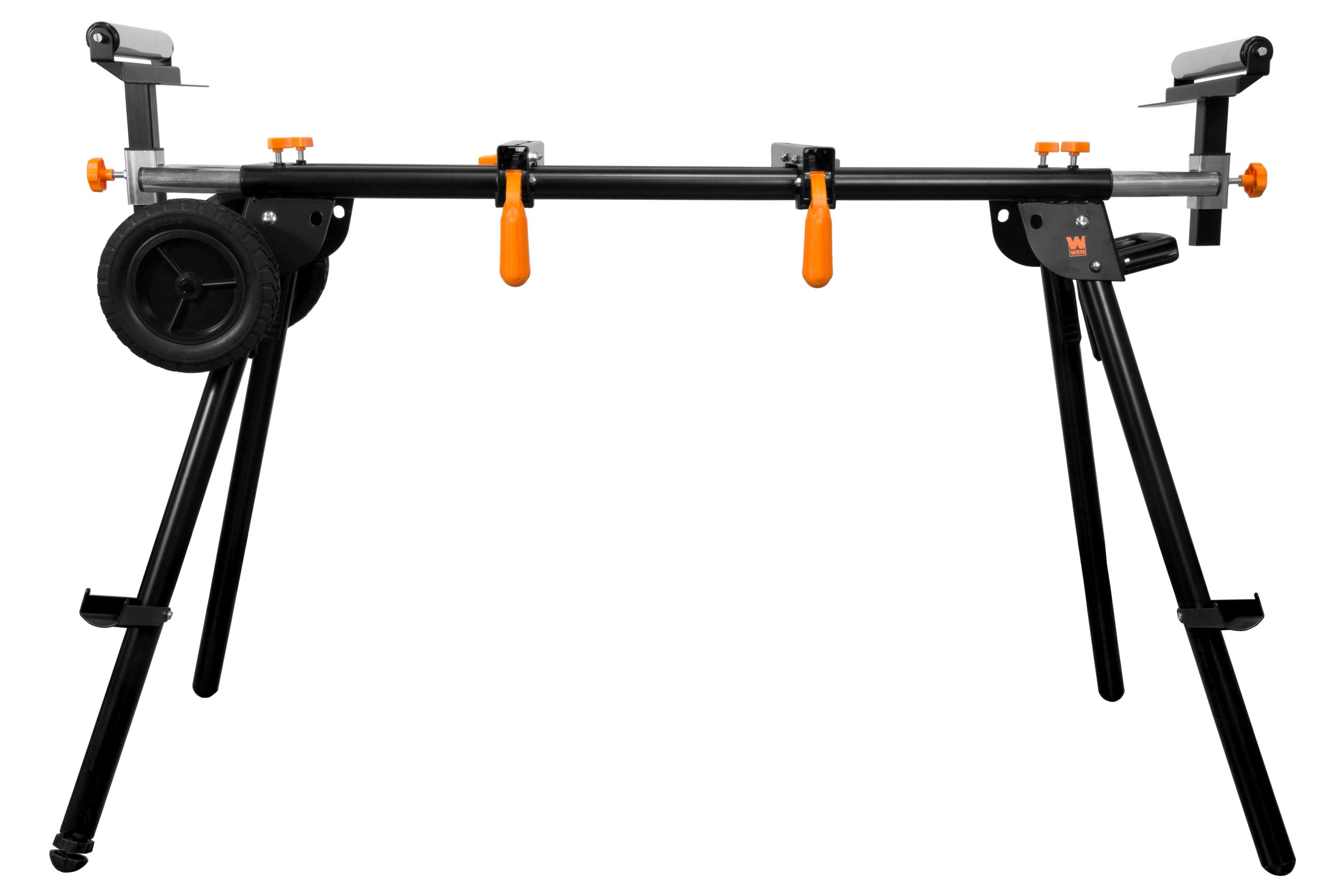 g WEN Collapsible Rolling Miter Saw Stand with 3 Onboard Outlets, MSA330
