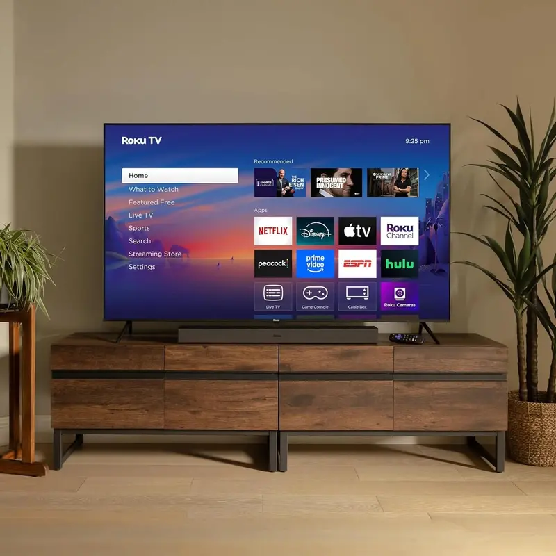 Roku Select Series 50-Inch 4K HDR Smart TV with Voice-Controlled Remote