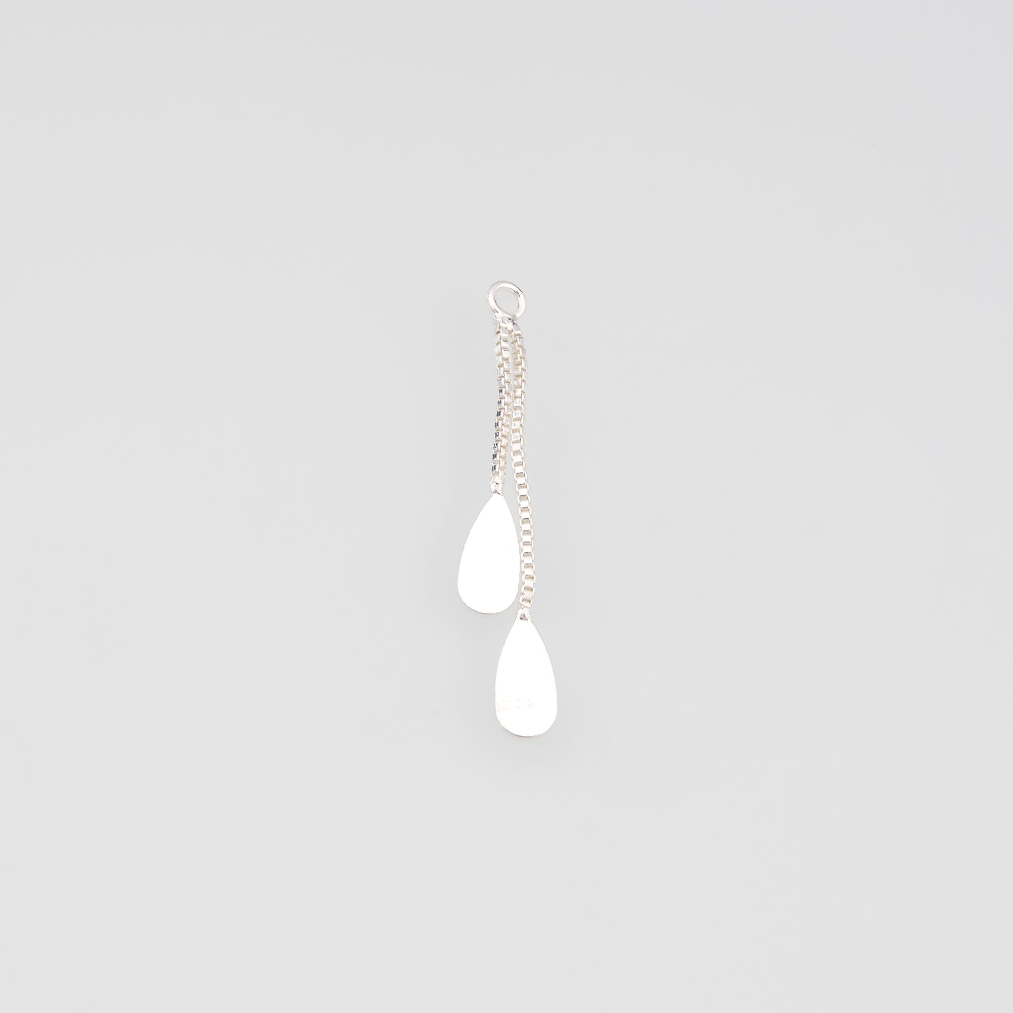 18K Gold Filled Teardrop Pendant,Tassel Teardrop Charm Earrings Necklace for DIY Jewelry Making Supply