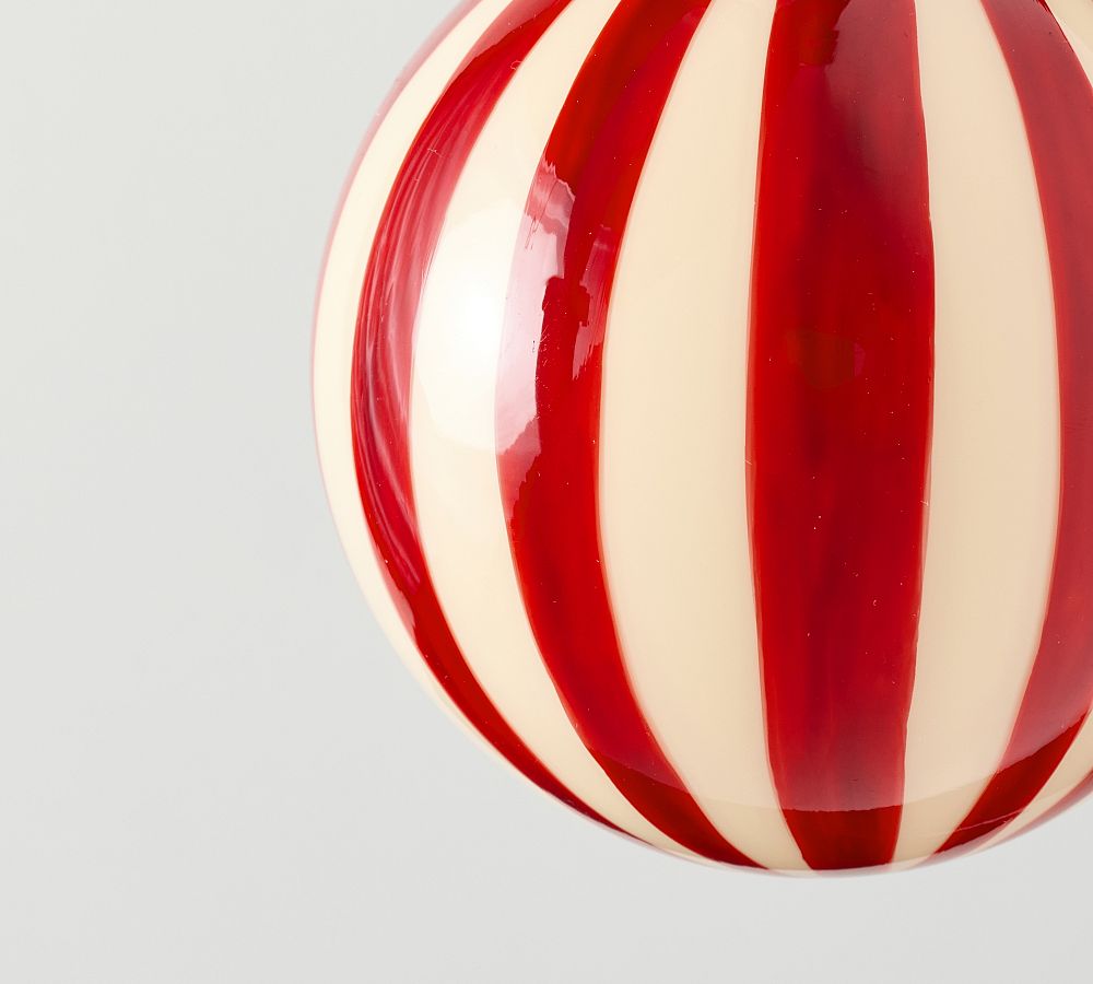 Candy Stripe Ball Ornament  sgtnighsdesigns