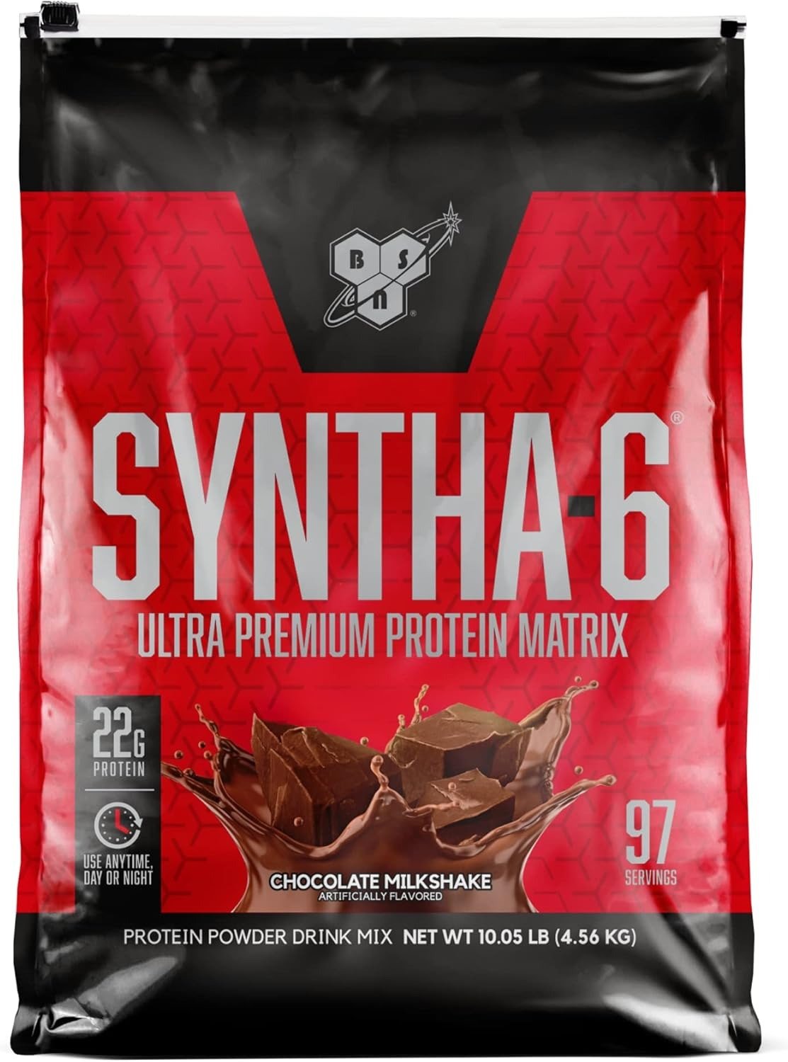 Whey Protein Powder with Micellar Casein, Chocolate Milk Protein Isolate Powder, Chocolate Milkshake, 97 Servings