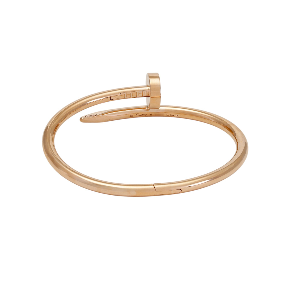 Cartier Juste un Clou Classic Model Bracelet 18K Rose Gold B6048100