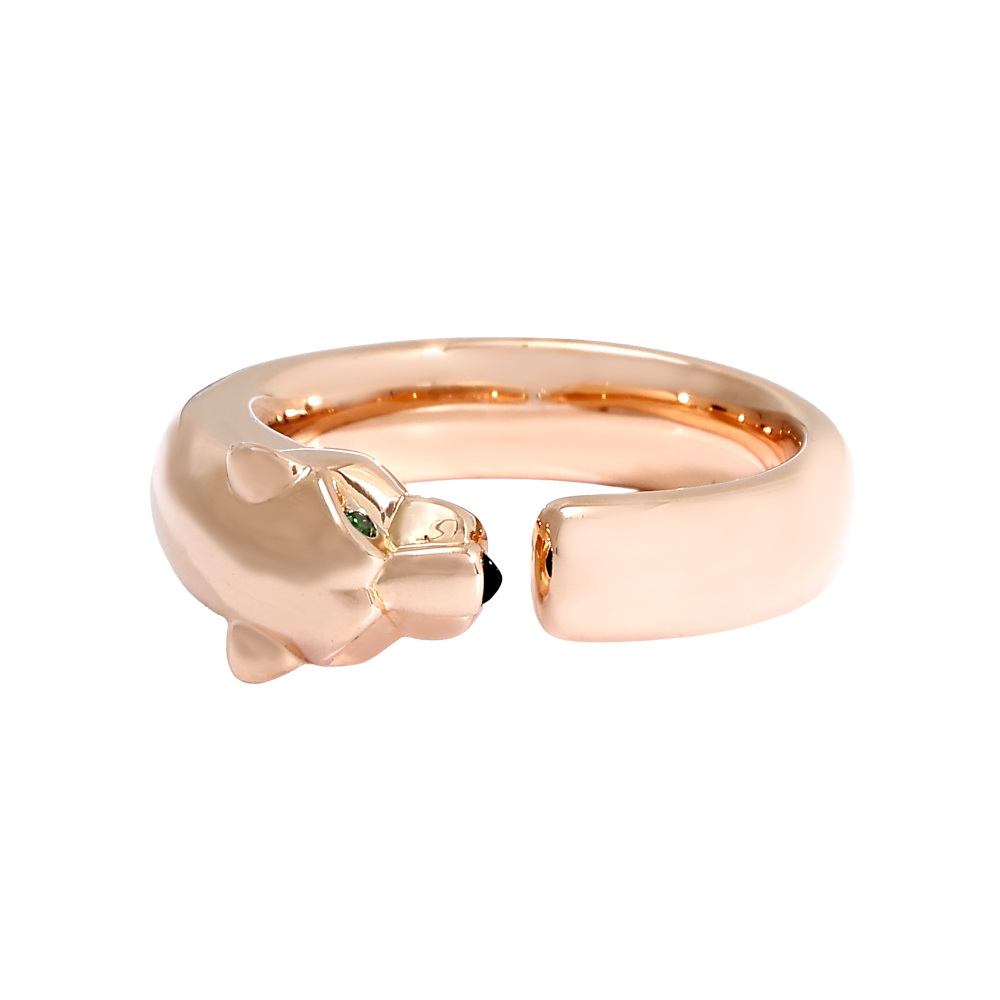Cartier Mayon Pantale Ring 18K Rose Gold B4230000