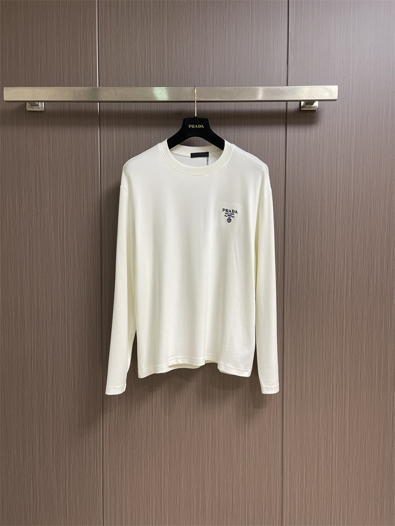 PRADA 26SS プラダ 長袖ｔシャツ コピーファッション都会的 カジュアル 大人
