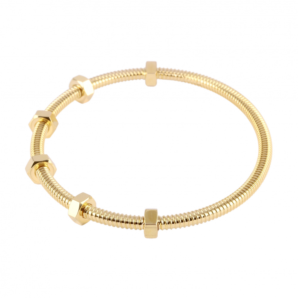 Cartier Eccles Bracelet 18K Yellow Gold B6063800