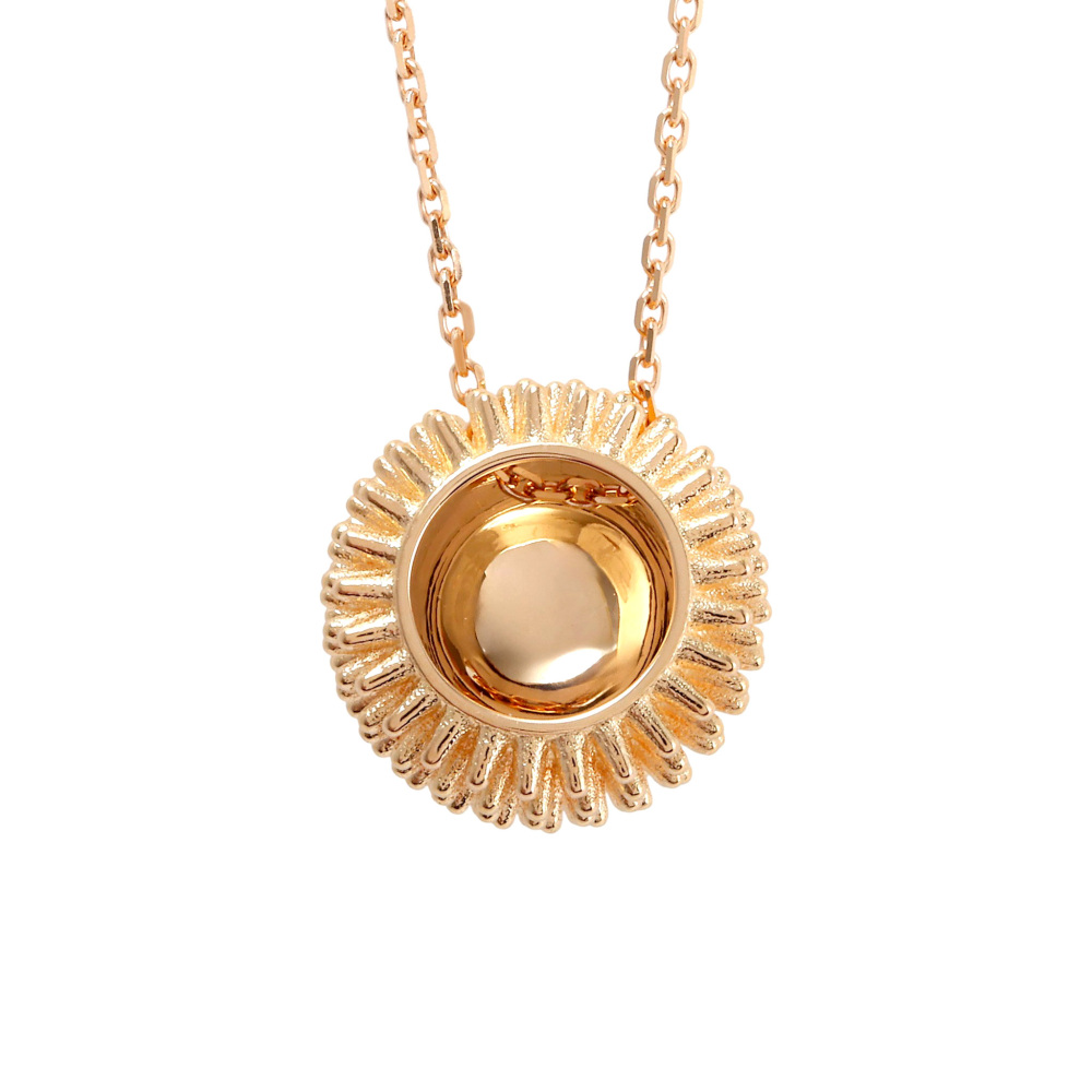 Cartier Cactus Necklace 18K Rose Gold Diamond B7224562