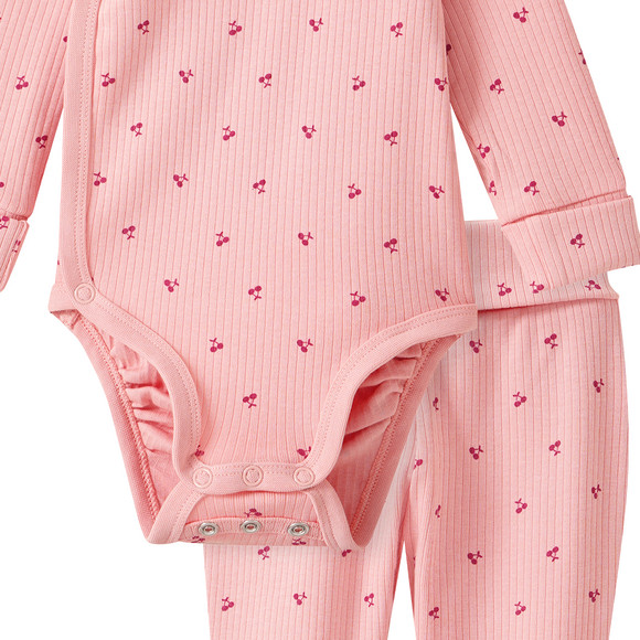 Topomini Newborn Set aus Wickelbody, Hose und Mütze