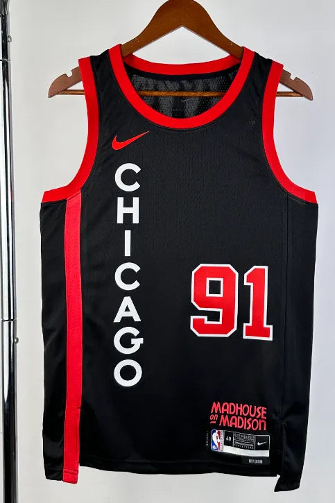 Maillot Chicago Bull RODMAN 91 NBA Basket 2023 2024€35.99
