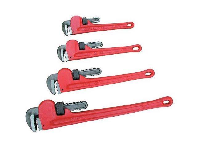 ATD Tools 625 - 4 pc. Heavy-Duty Pipe Wrench Set