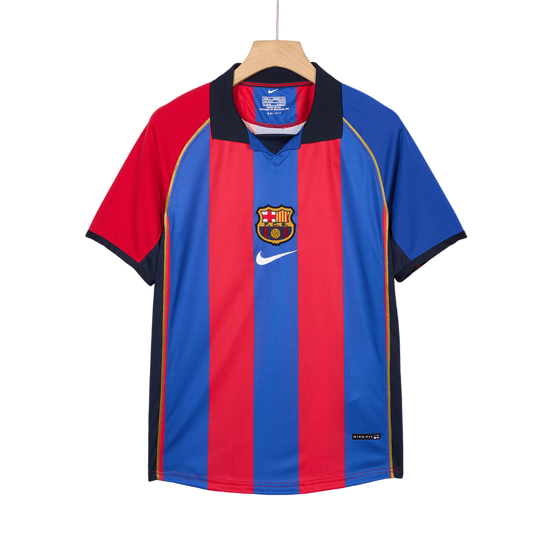 Retro Soccer Jersey Barcelona Home 2001/02