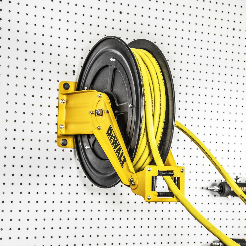 DEWALT 3/8 in. x 50 ft. Double Arm Auto Retracting Air Hose Reel DXCM024-0343