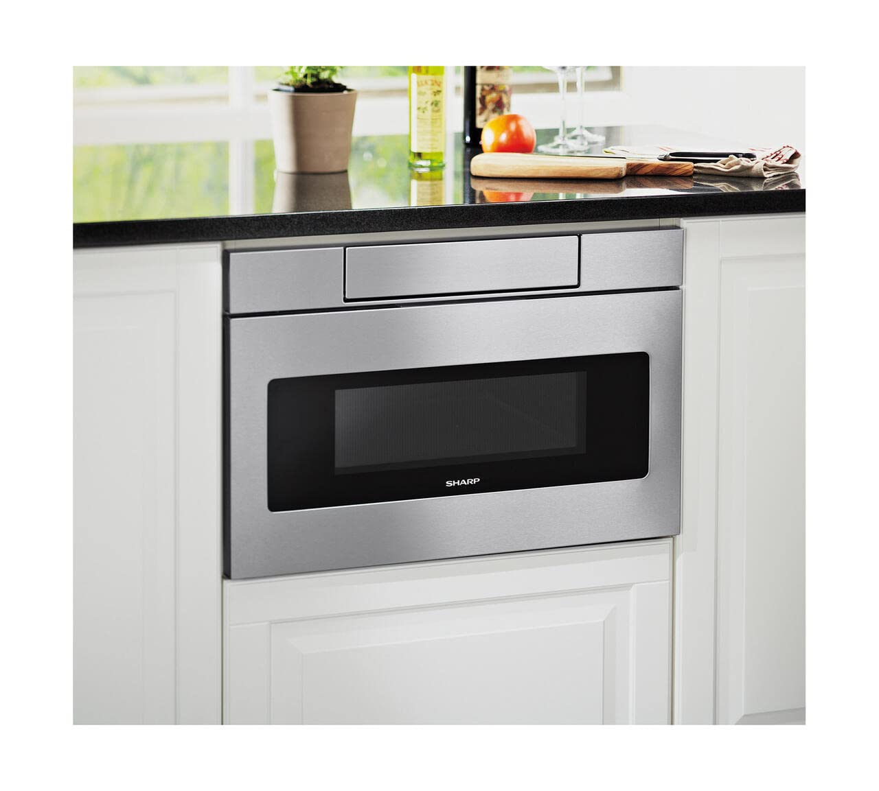 Sharp SMD2470AS Microwave 24 Inch Stainless