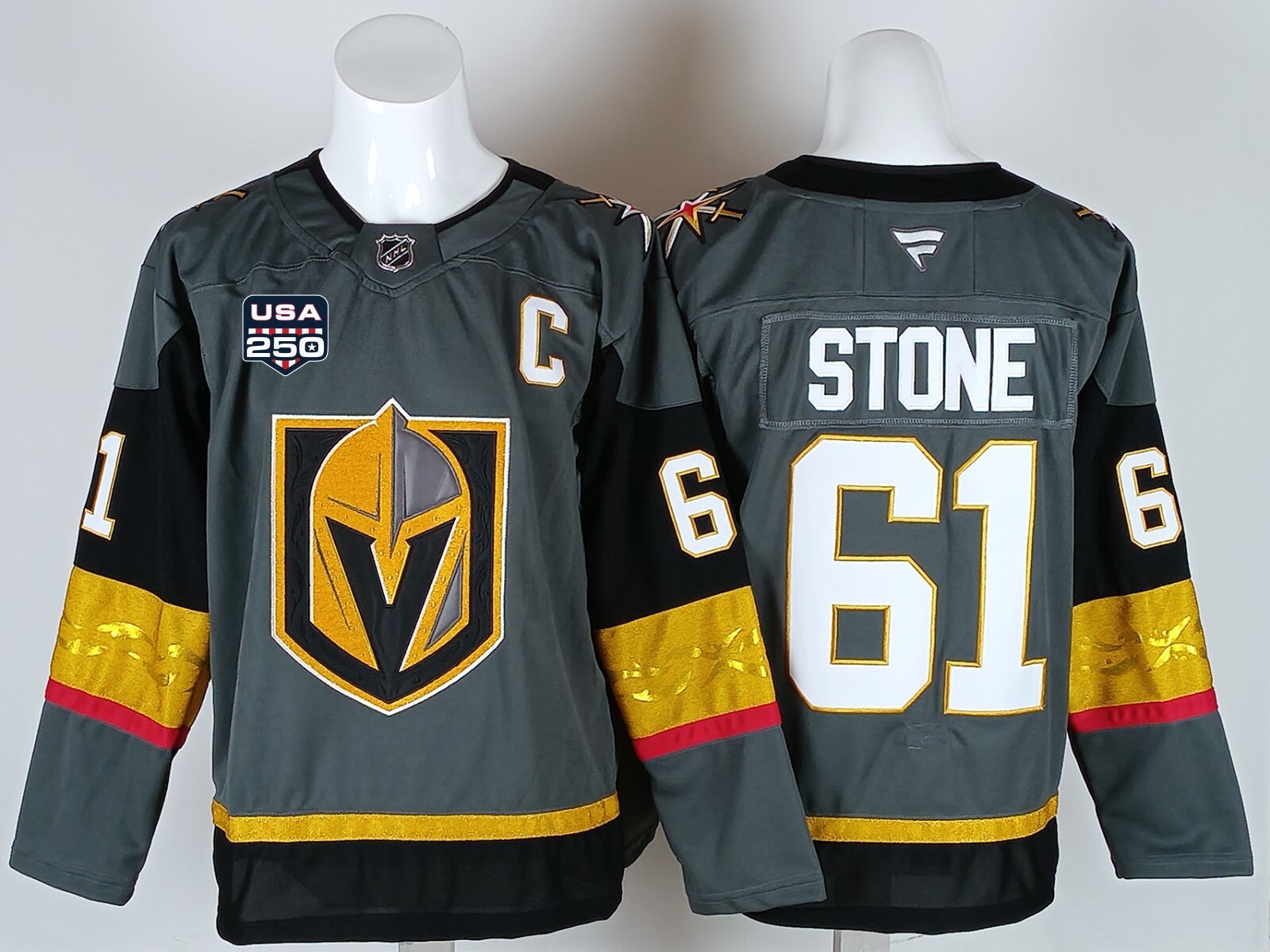Vegas Golden Knights Gray #61