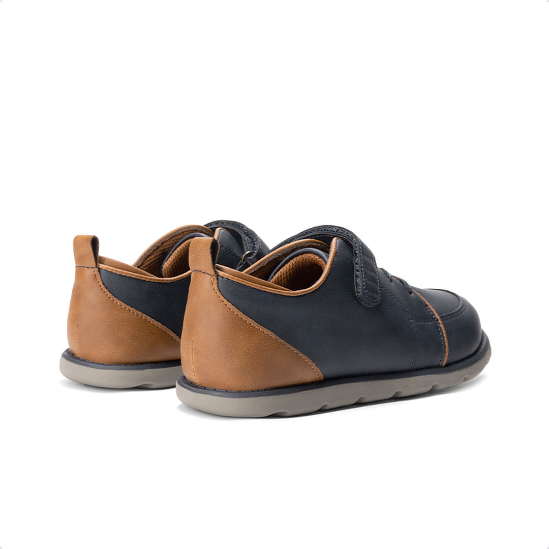 Boys' Anti-Slip Cushioned Leather Sneakers