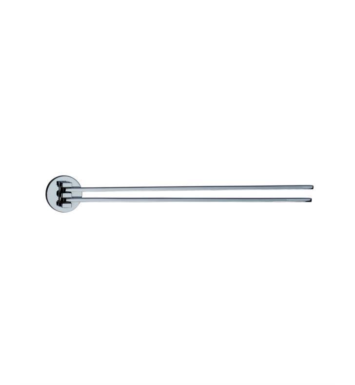 Smedbo L326n Loft Towel Rail Swing-Arm in Brushed Nickel