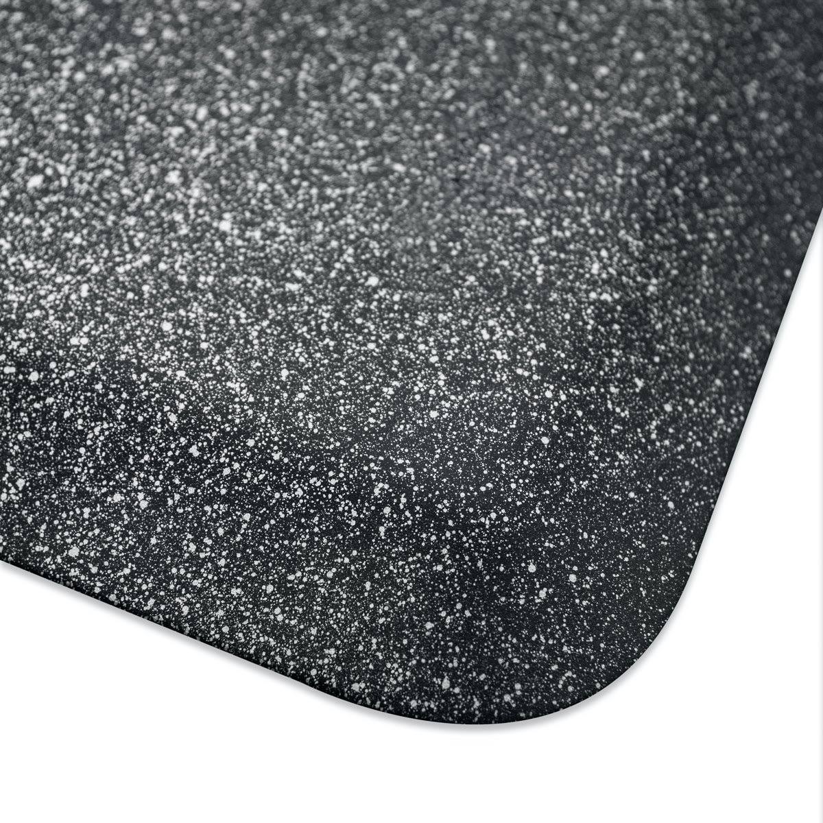 WellnessMats Granite Collection - Anti Fatigue Mats 6& x 3& x 3/4x22 / Onyx