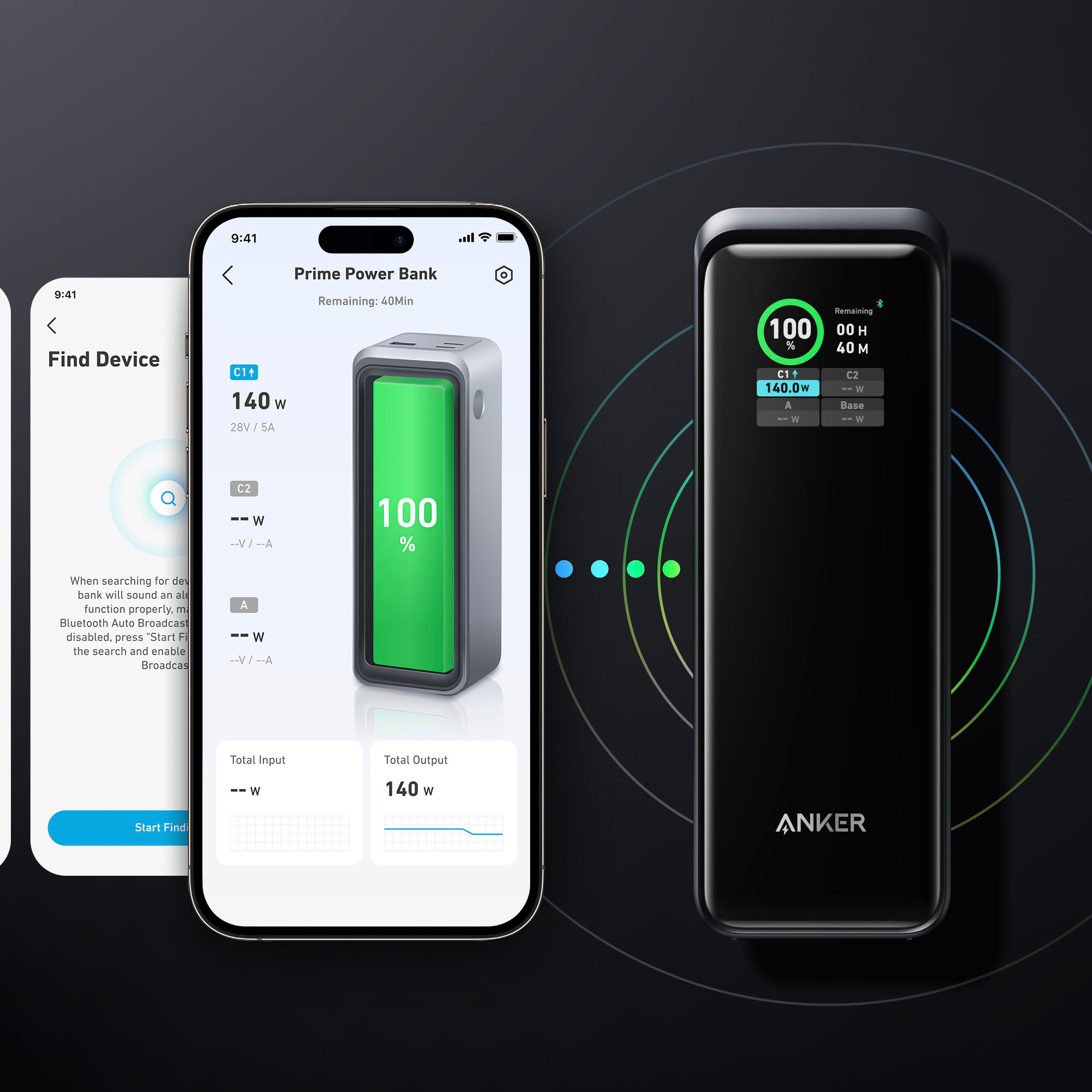 Anker - Prime 27,650mAh Power Bank - Black