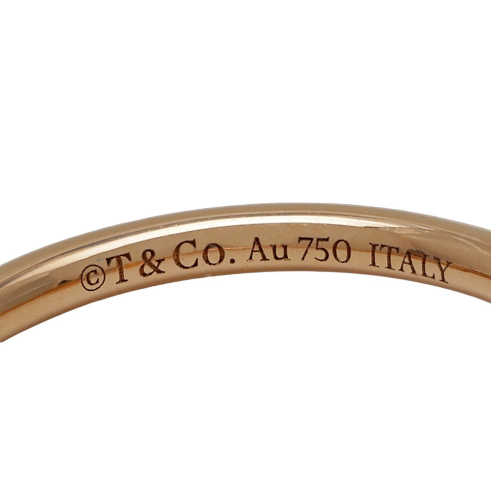 Tiffany & Co. Tiffany T Diamond Wire Ring 18K Rose Gold 60147327