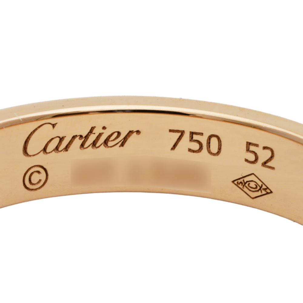 Cartier Love Ring 18K Rose Gold B4049700