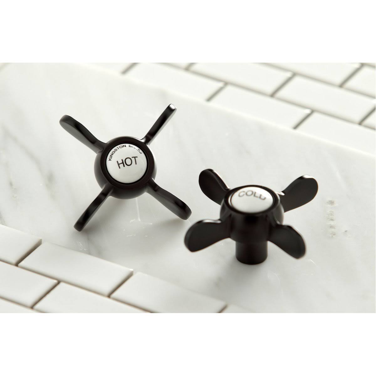 Kingston Brass Essex Widespread Kitchen Faucet - Oil Rubbed Bronze