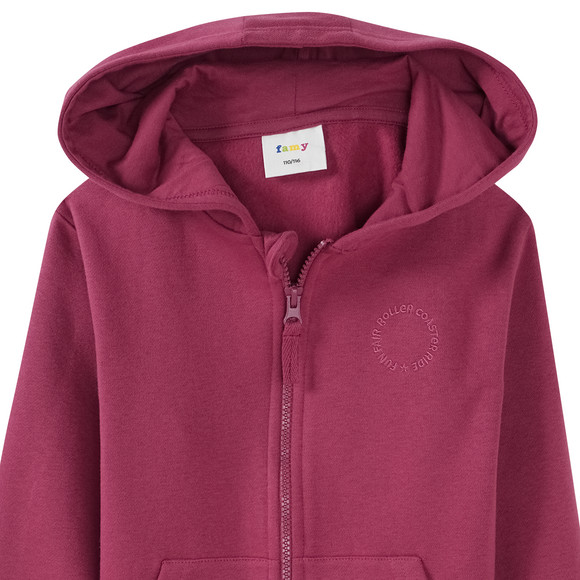 Famy Jungen Sweatjacke im Basic-Look