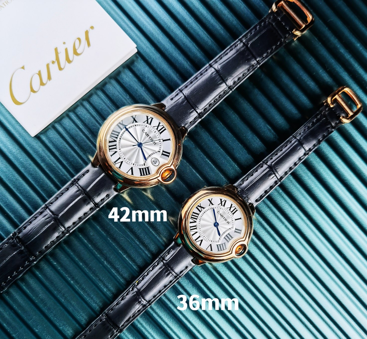 Cartier Blue Balloon Noble Gold Men's and Women's Quartz Watch - cnluxepick