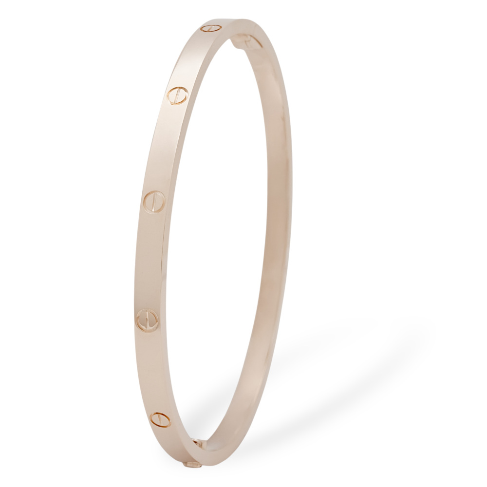 Cartier Love Bracelet 18K Rose Gold B6047300