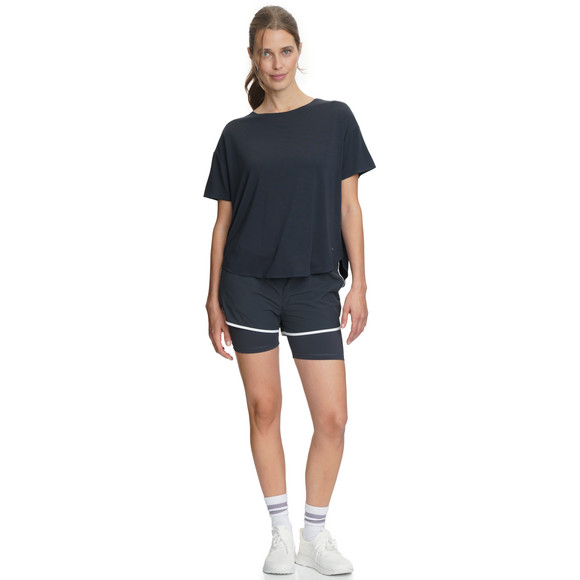 Gina Sports Damen Sport-Shorts zweilagig