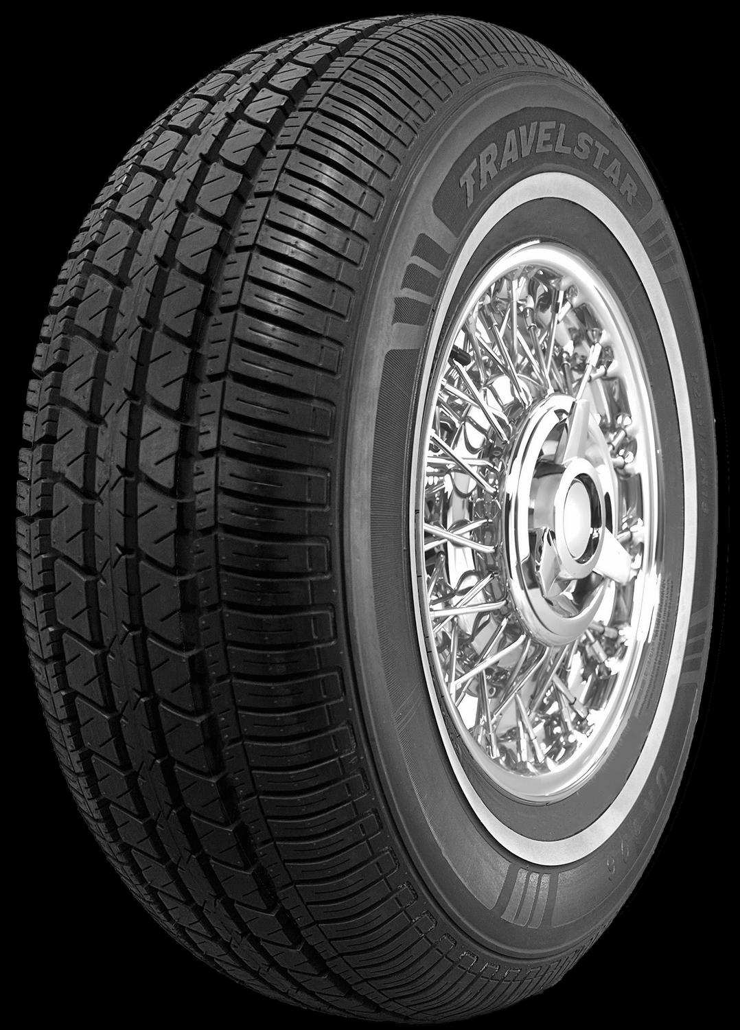 Travelstar UN106 All Season 195/75R14 92S Passenger Tire 195/75/14,White Wall 18mm